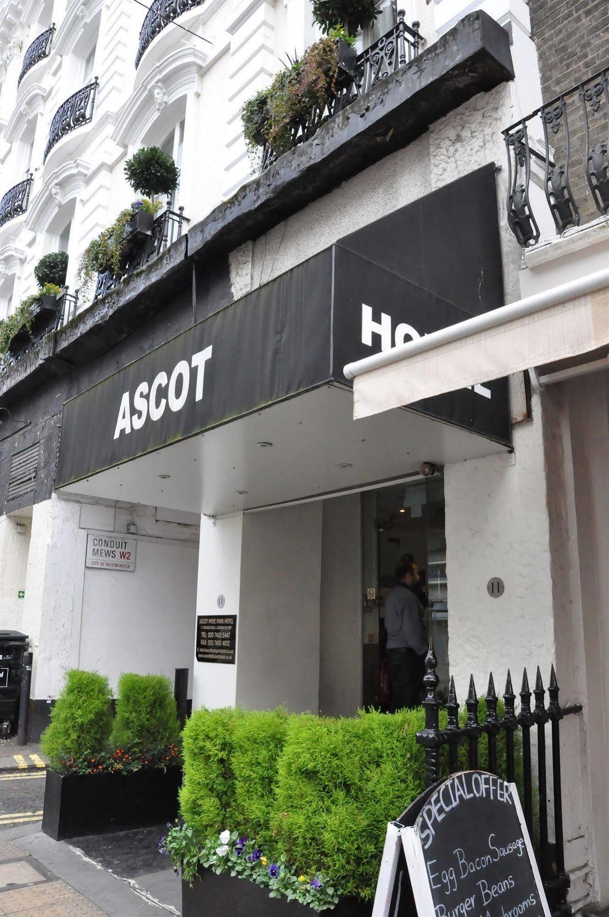 Ascot Hyde Park Hotel London Exterior foto